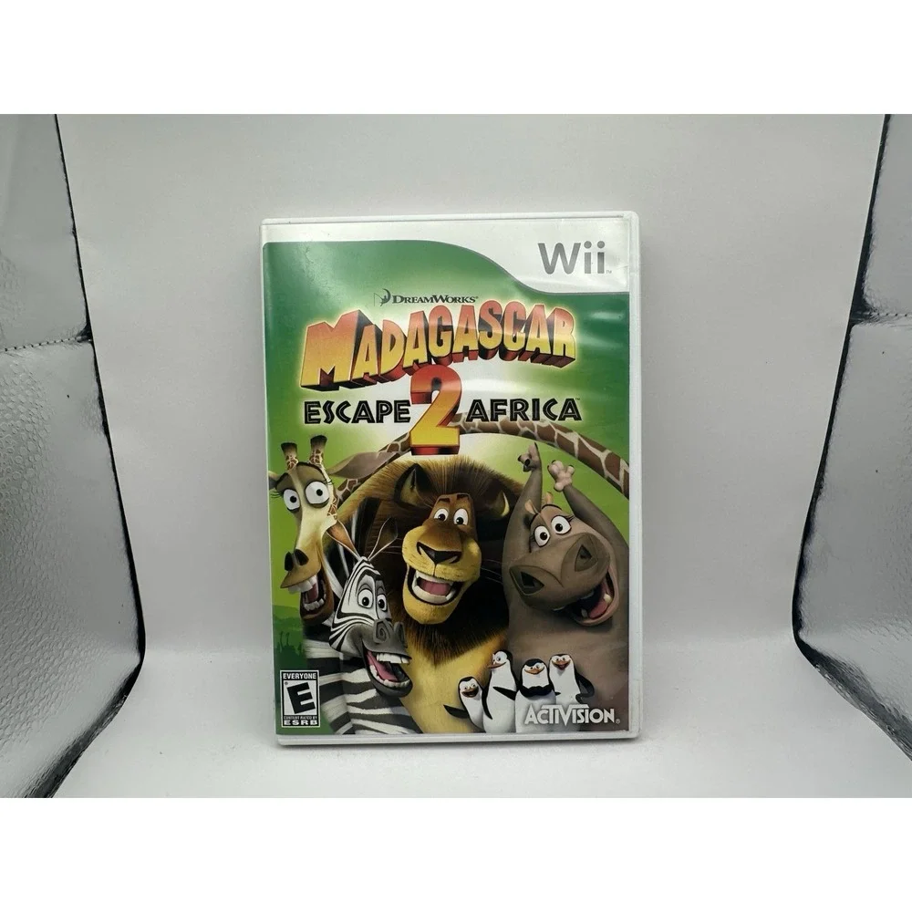 Madagascar Escape 2 Africa Nintendo Wii 2008 CIB Complete Manual EXCELLENT